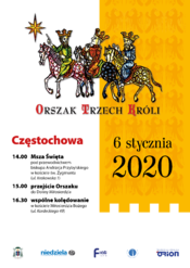 Orszak Trzech Króli - Częstochowa 2020