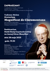 Koncert oratoryjny Magnificat de Claromontana