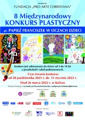 Międzynarodowy Konkurs Plastyczny „Papież Franciszek w oczach dzieci