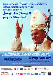  „Święty Jan Paweł II- Papież Wolności” - Włocławek