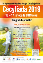 IX Ogólnopolski Festiwal Muzyki Chrześcijańskiej Cecyliada 2019
